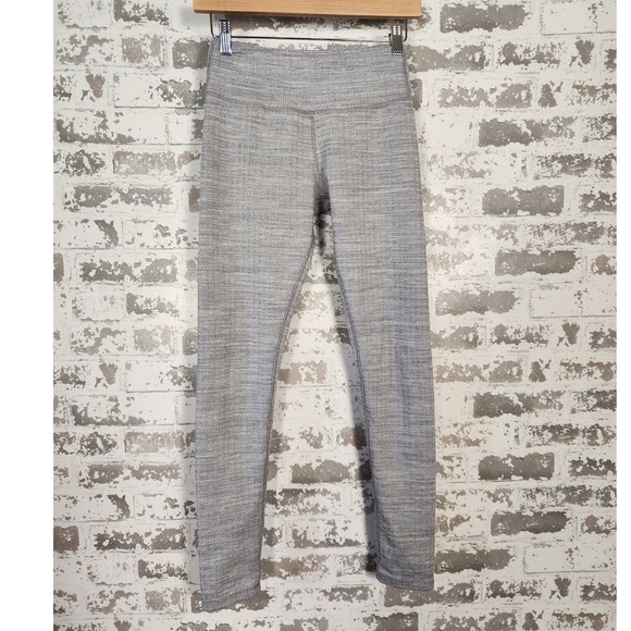 Kyodan Pants - Kyodan Leggings Women's Small Gray Herringbone Athletic Yoga Lounge High Waist